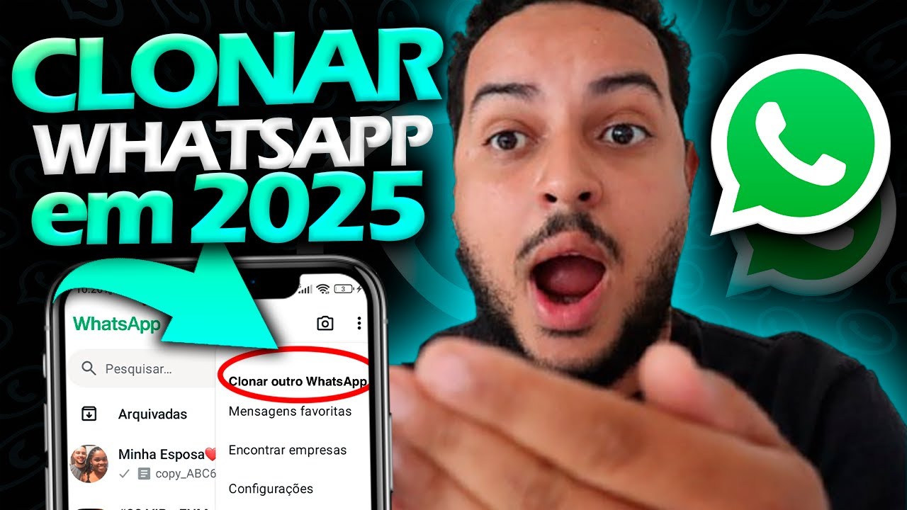 Como Clonar WhatsApp Só com o Número (Sem Notificação) | Método Atualizado 2025