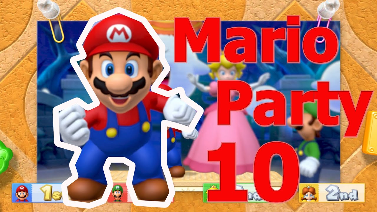 MarioParty 10 - All Mini Games(Mario,Luigi,Peach,Daisy)...