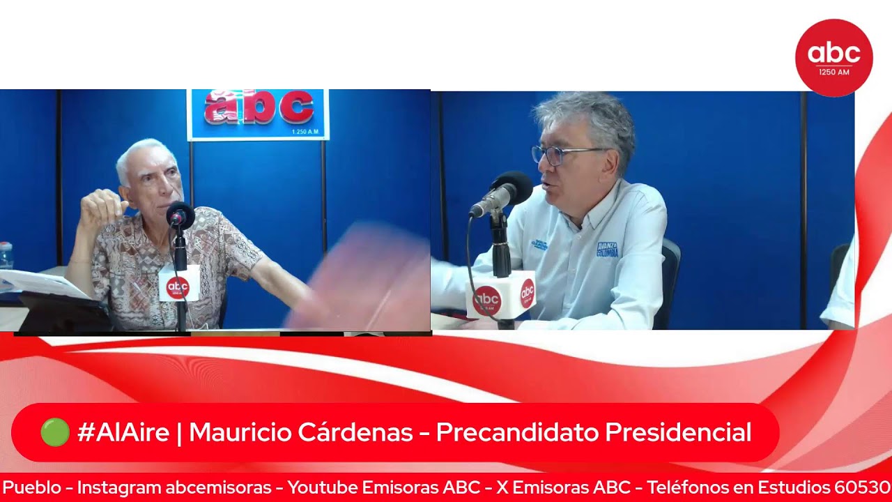 VENTURA DÍAZ | SEÑAL EN VIVO DE EMISORAS ABC 1.250 AM | 13 FEB. 2026