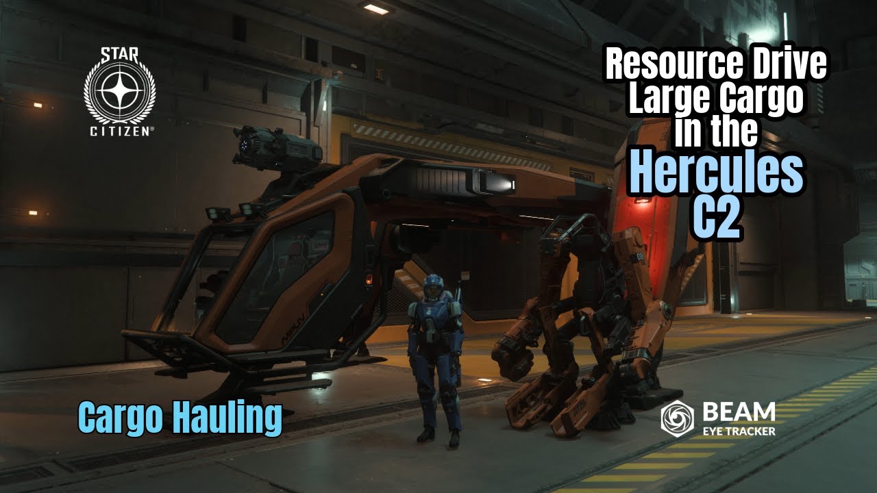 Resource Drive - Large Cargo Hauling in the Hercules C2