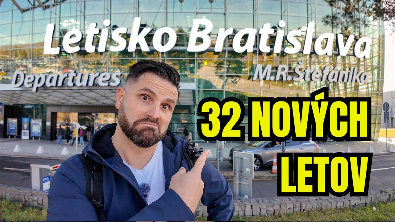 32 NOVÝCH LINIEK! LETECKÝ BOOM V BRATISLAVE (WIZZAIR VS RYANAIR)