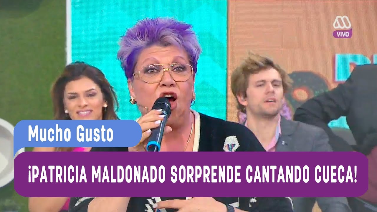 ¡Patricia Maldonado sorprende cantando cueca! - Mucho Gusto 2017