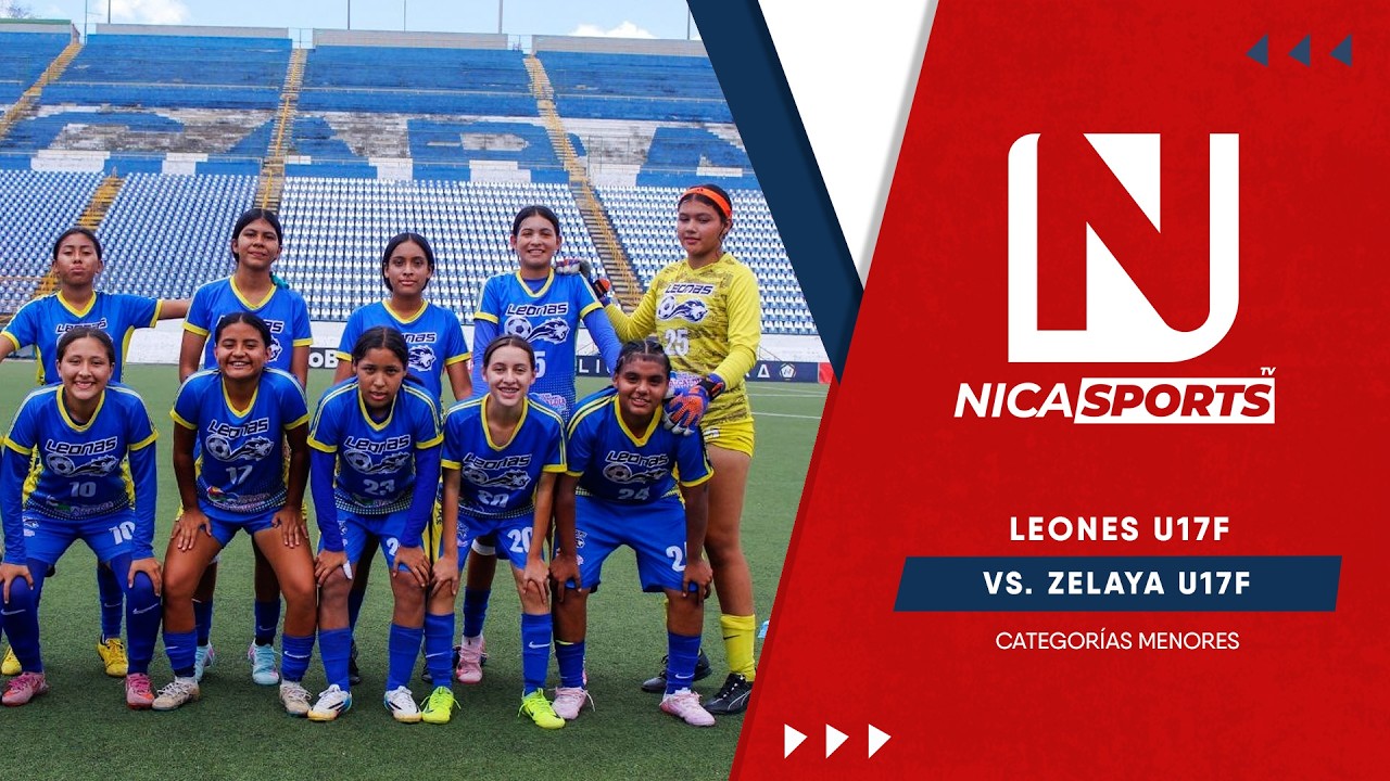📡 EN VIVO - Categorías Menores ⚽ Leones U17F 🆚 Zelaya U17F | Torneo Clausura 2026 - J4