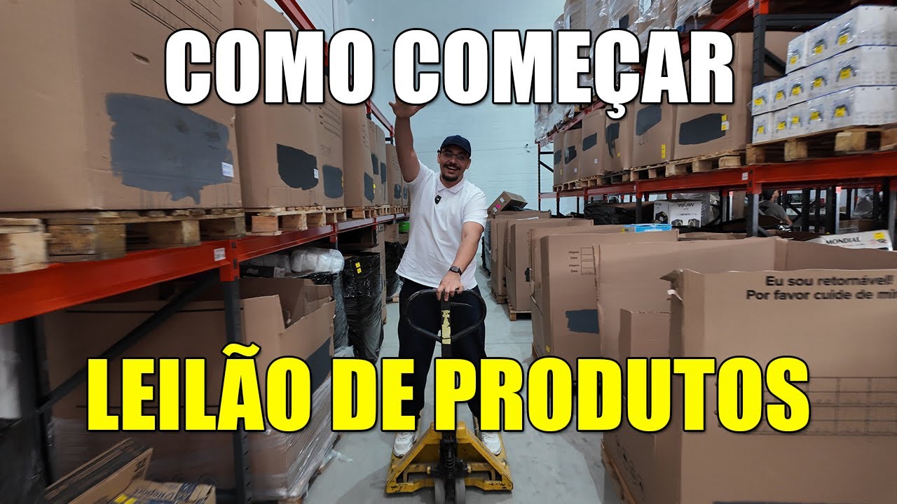REVELEI O SEGREDO PARA COMPRAR PRODUTOS NO LEILÃO E GANHAR DINHEIRO!