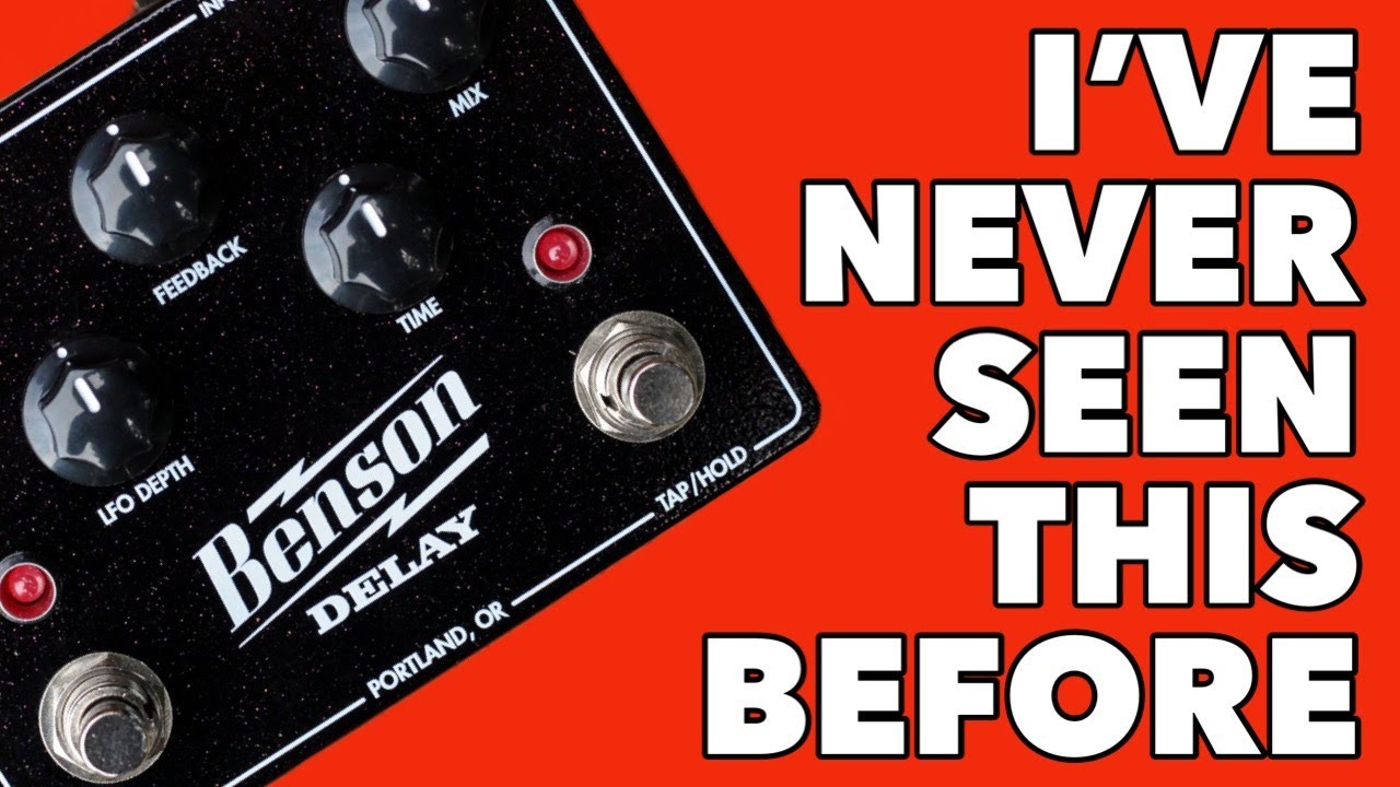 Why The Benson Delay Stands Out (Analog / Digital / Tape Delay)