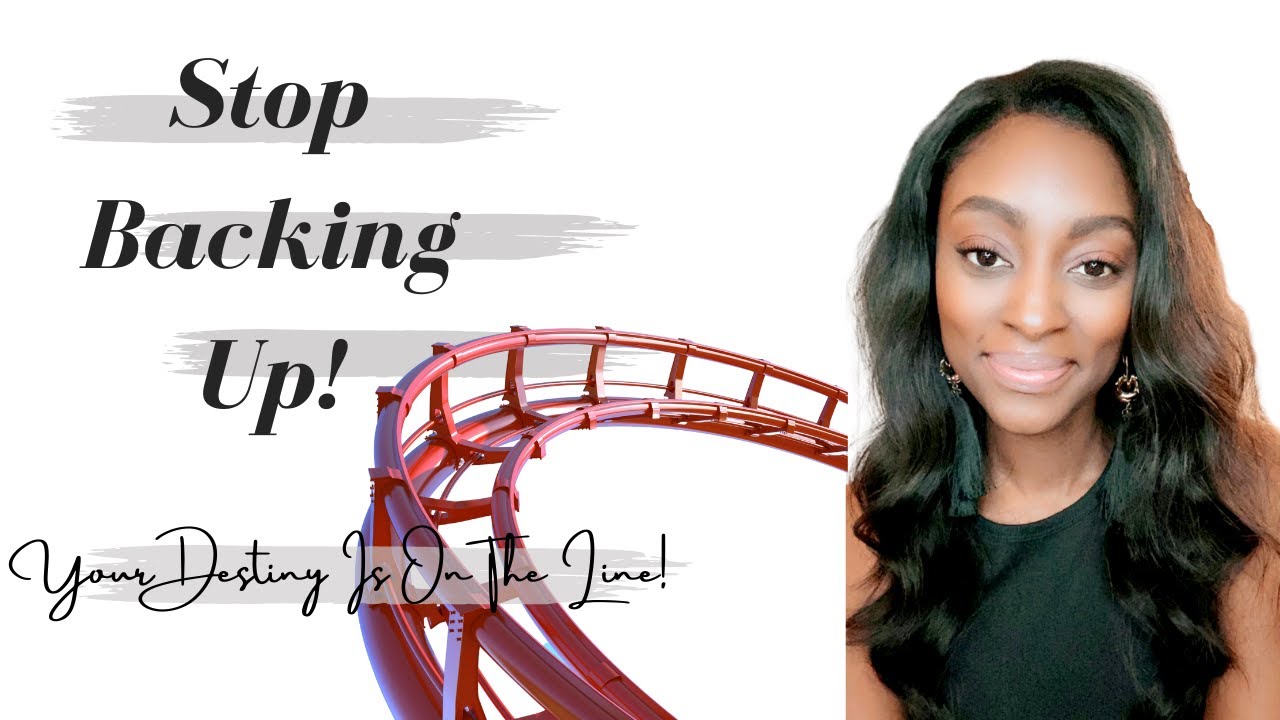 Yes You Heard God Correctly: Stop Backing Up & Step Out! #destiny #purpose Prophetic Word