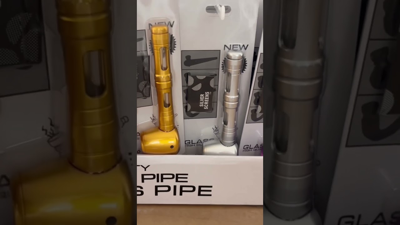 Wholesale glass metal pipe