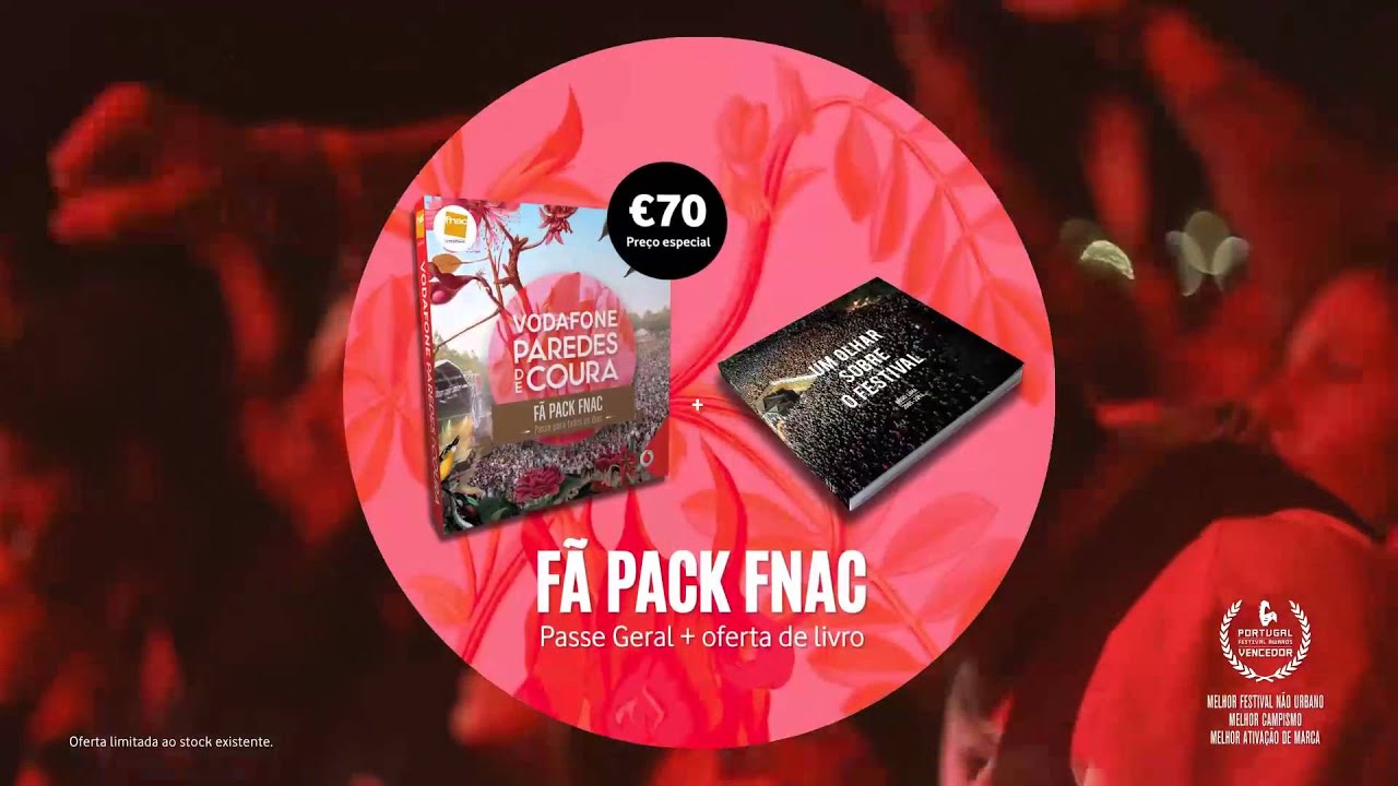 Fã Pack Fnac | Vodafone Paredes de Coura 2015