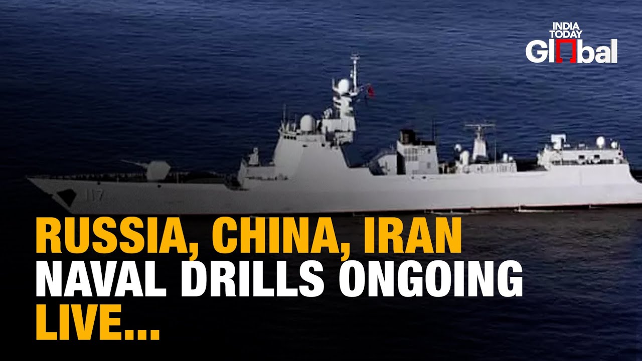 India Today Global LIVE: 3rd Day of Naval Drills Involving Russia, China, and Iran in Gulf of Oman