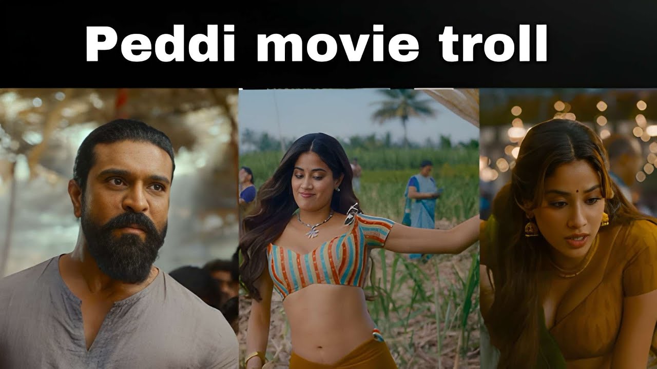 Peddi movie trailer troll | telugu trolls | 