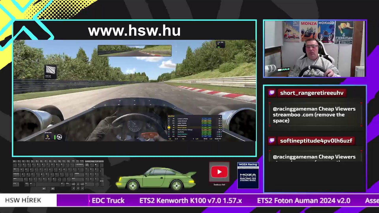 HSW Simracing LIVE Channel!