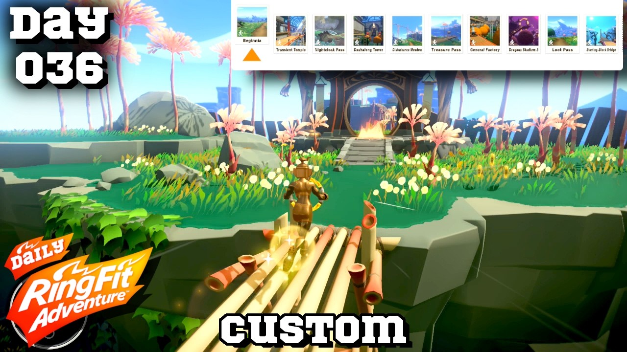 【CUSTOM: Day 36】CARDIO  | DAILY Ring Fit Adventure - No Commentary