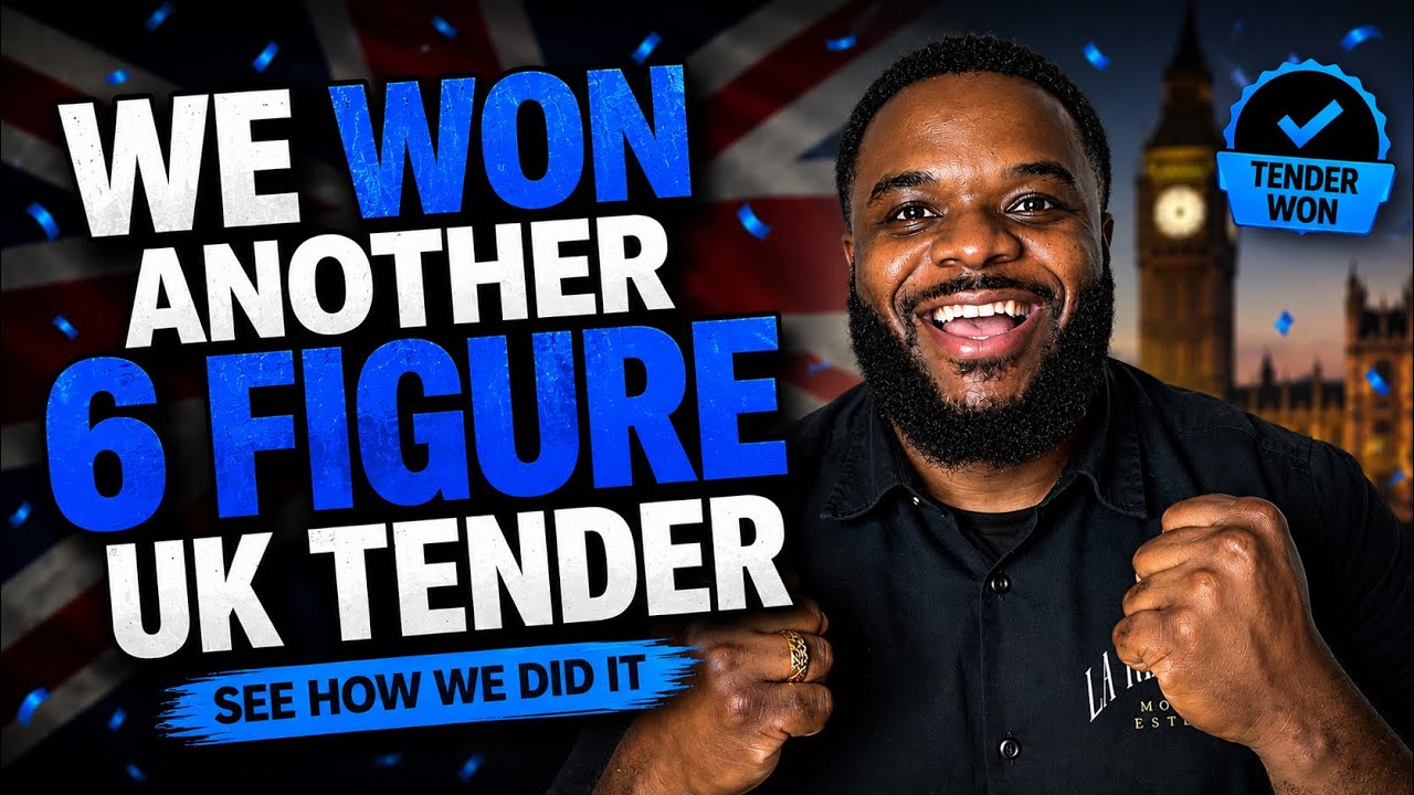 6 FIGURES FROM ONE UK GOVERNMENT CONTRACT| ANOTHER WIN YOU SHOULD LEARN FROM