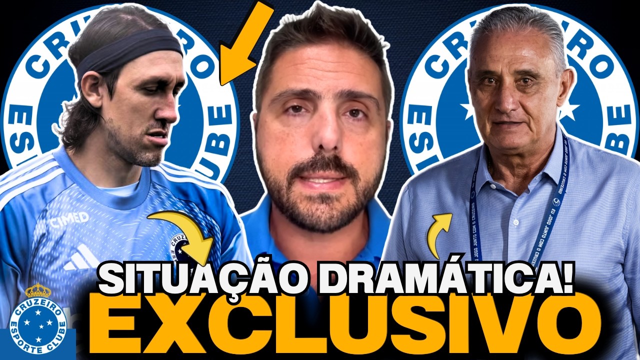 🚨BOMBA🚨| CÁSSIO FORA DA TEMPORADA!🚨| TITE PODE CAIR DOMINGO!🚨| SITUAÇÃO DRAMÁTICA NO CRUZEIRO!