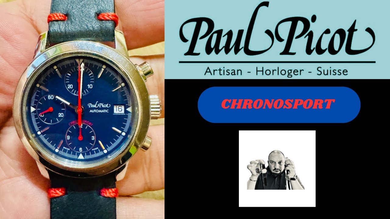 PAUL PICOT CHRONOSPORT.......e storia del brand