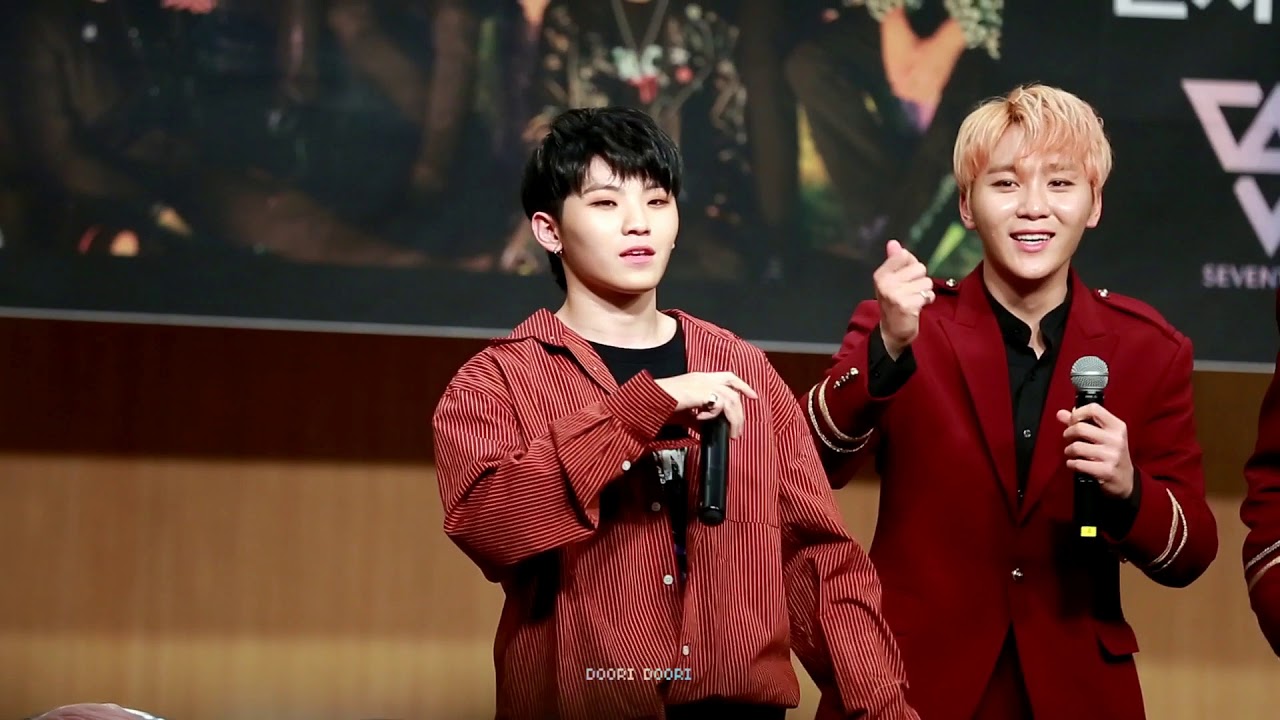 171117 쿨트랙 팬사인회 세븐틴 리더즈 CHANGE UP 우지 focus