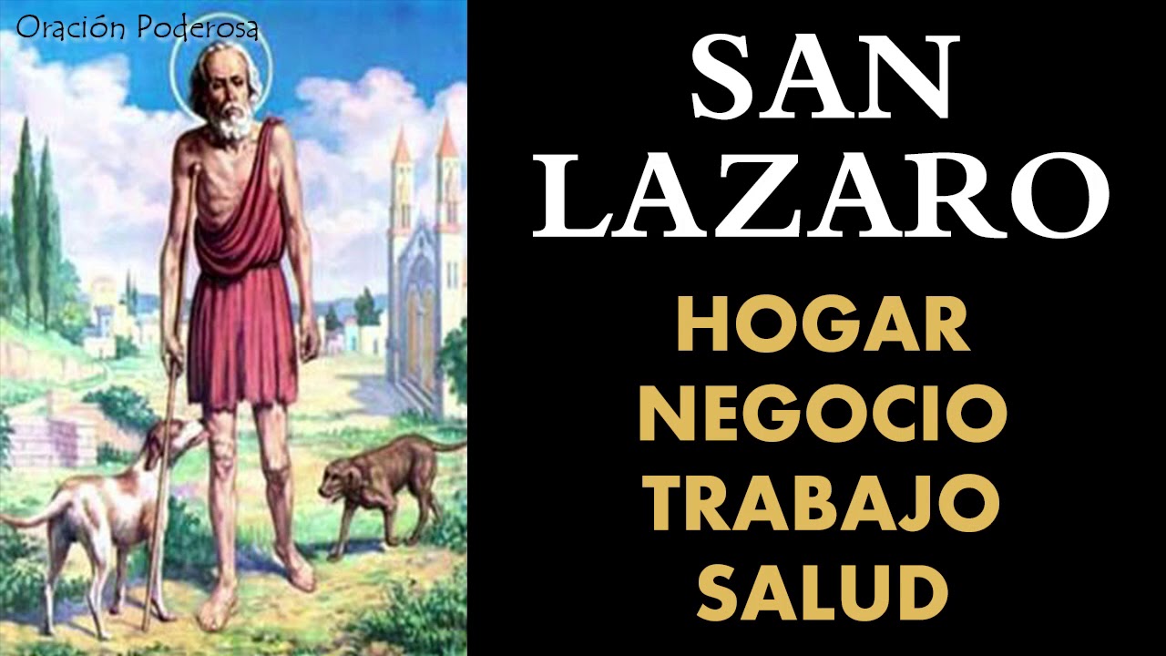Oración a San Lazaro para prosperidad en el hogar, negocio, trabajo, salud