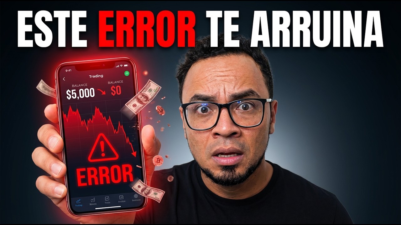 10 Errores que destruyen tu cuenta de TRADING (Ev&iacute;talos)