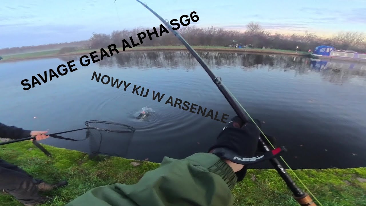 Wędkarstwo # 124, testuje nowego casta,SAVAGE GEAR ALPHA SG6 MONSTER