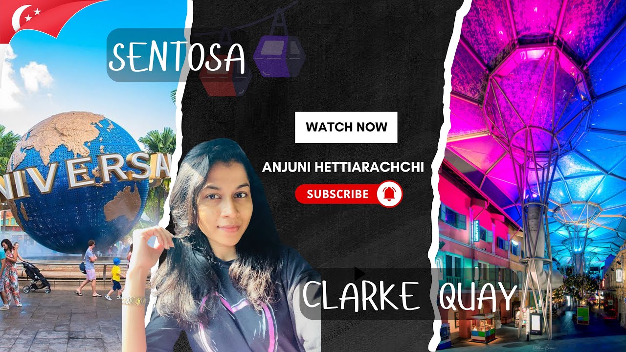 Sentosa | Clarke Quay | Singapore 🇸🇬 | Travel With Mom | Part 3