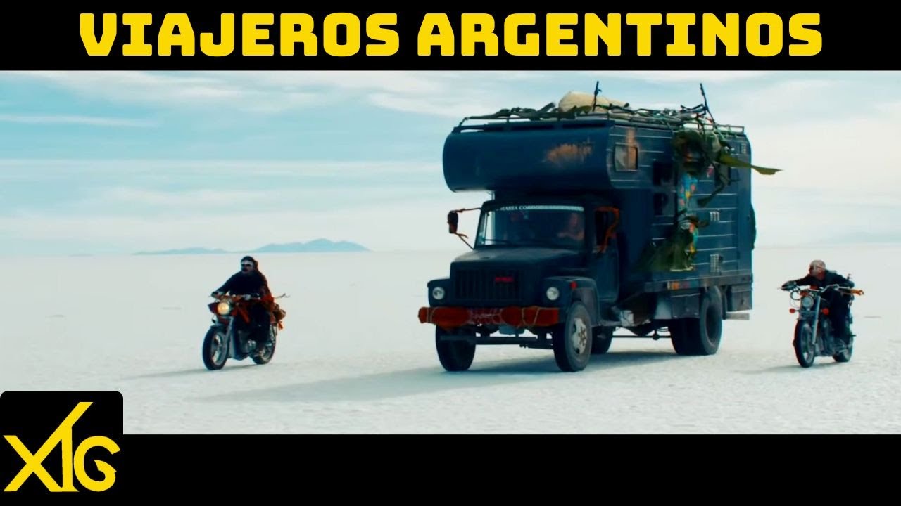 346 famille d'Argentins en voyage avec un camion russe