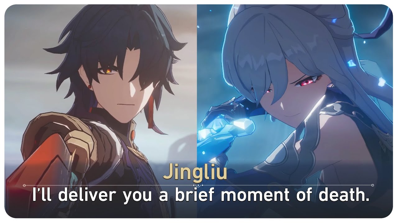 Jingliu Fights Blade | Jingliu VS Blade Cutscene (Jingliu Story Quest) | Honkai Star Rail 1.4