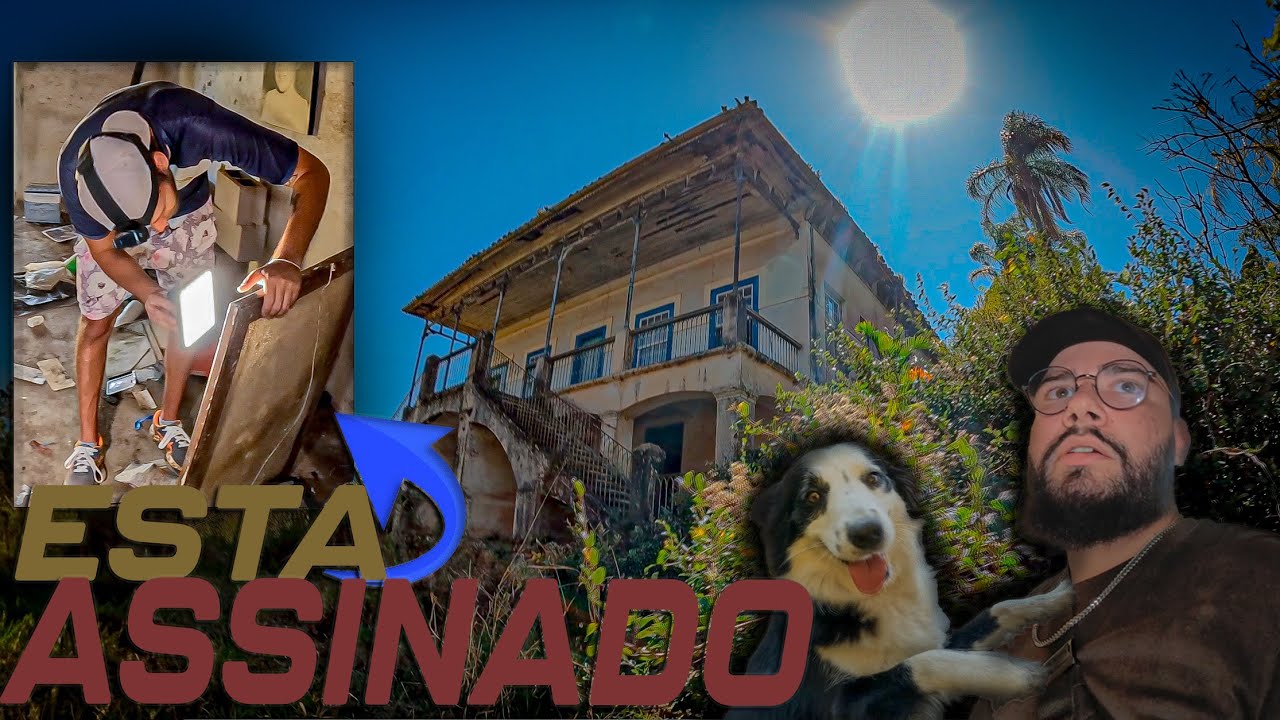 FICAMOS SURPRESOS AO INVESTIGAR A FUNDO ESSE IMENSO CASARÃO. DESCOBRIMOS OBJETOS DE EXTREMO VALOR !