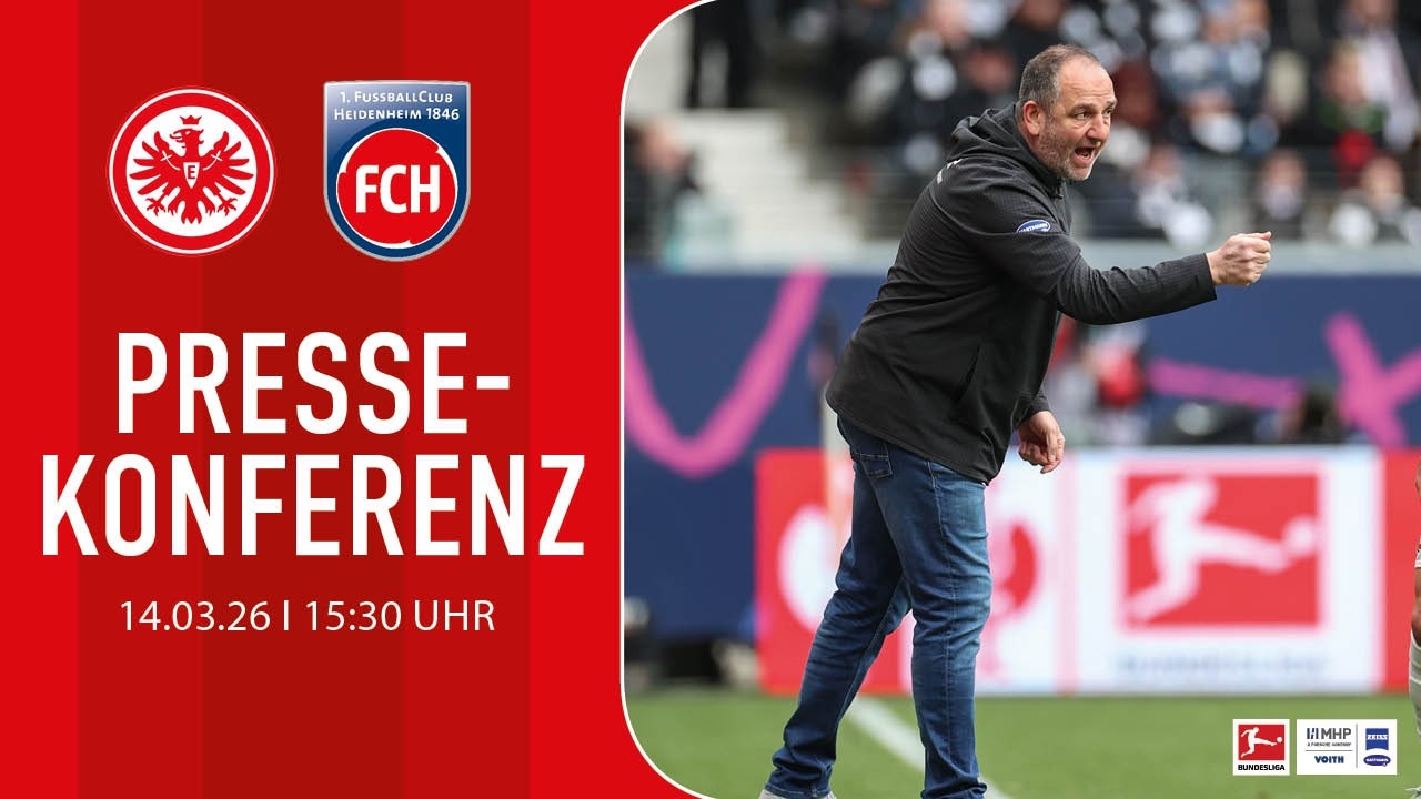Die Pressekonferenz nach dem Spiel gegen Frankfurt
