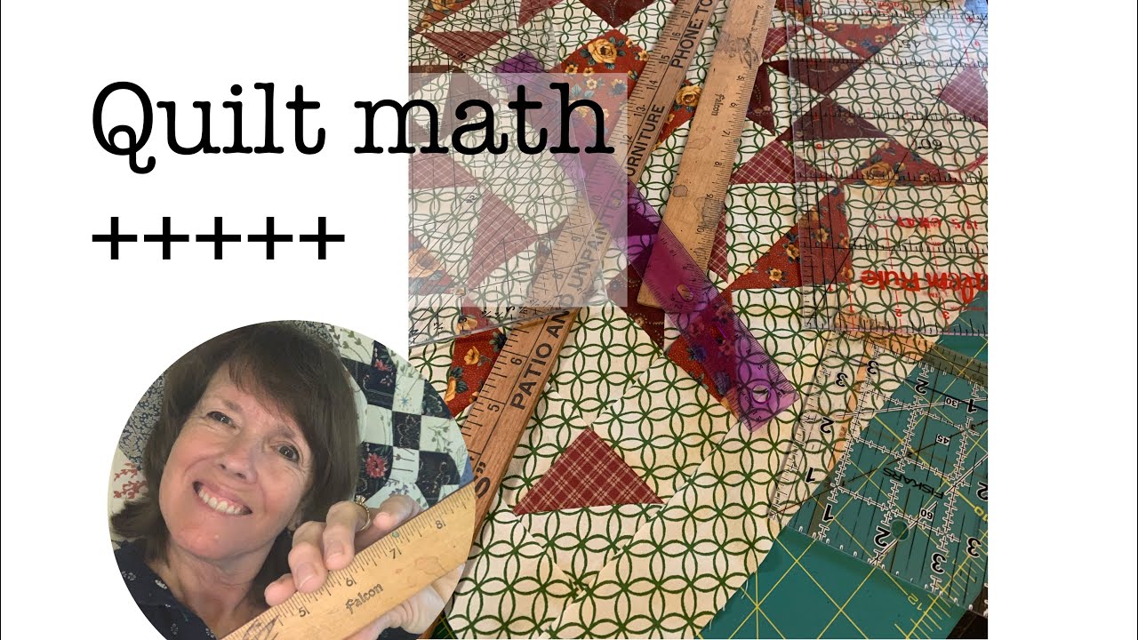 Figure out the math in a quilt block - a little adding and subtracting