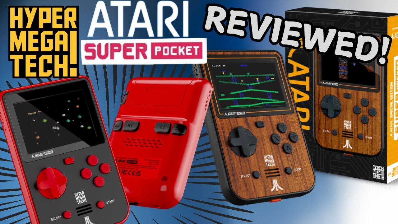 Hyper Mega Tech Atari Super Pocket Review