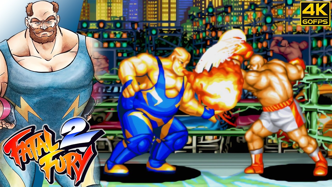 Fatal Fury 2 - Big Bear (Arcade/JPN/1992) 4K 60FPS