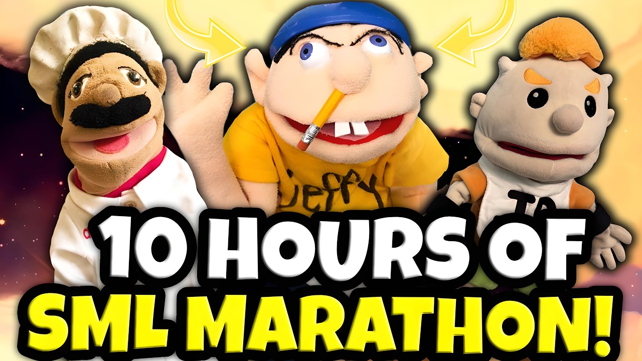 *10 HOURS* OF SML MARATHON! (FUNNIEST JEFFY VIDEOS)