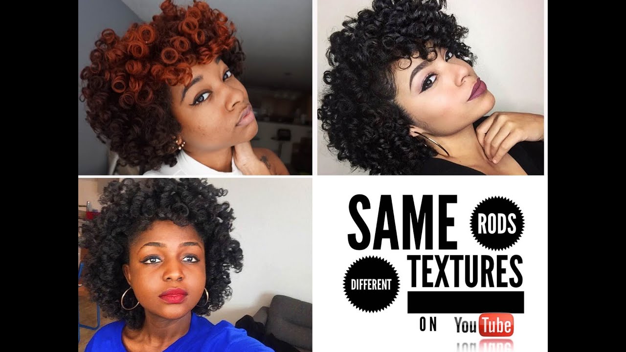 How to Perm Rod Set Different Textured Natural Hair | Type 4 and 3 | Embrace Your Natural