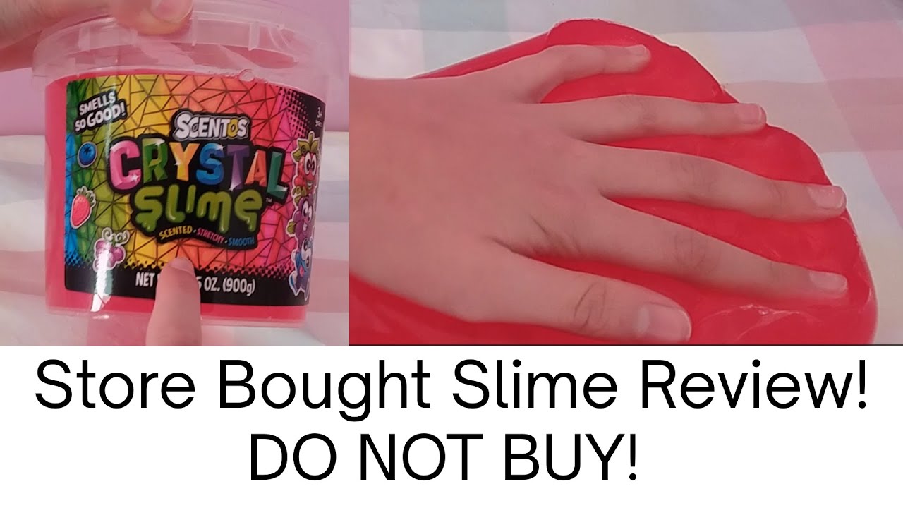 Store Bought Slime Review! 🤮 100% DO NOT RECOMMEND! 