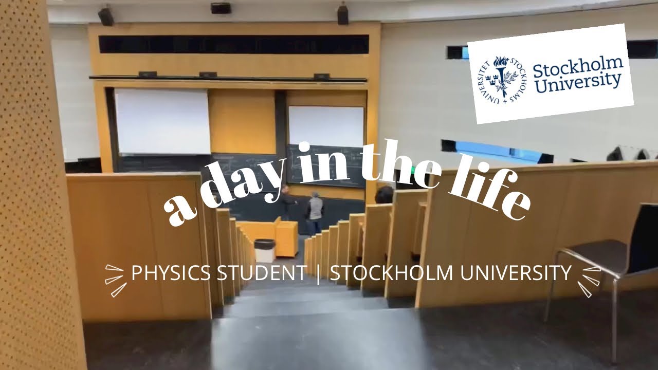 A day in the life of a Physics Student (Stockholm University) | idyllic insu