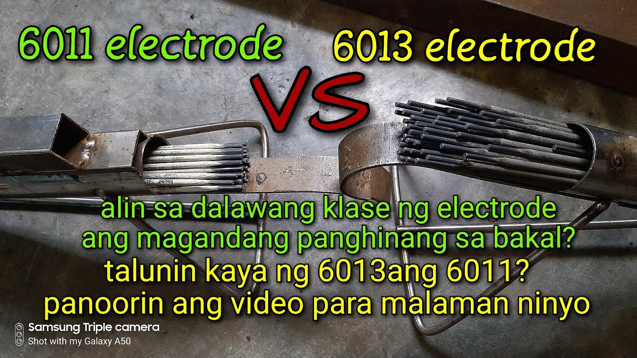 (Reupload)6013 or 6011 alin ang madaling panghinang sa fillet at overlap position