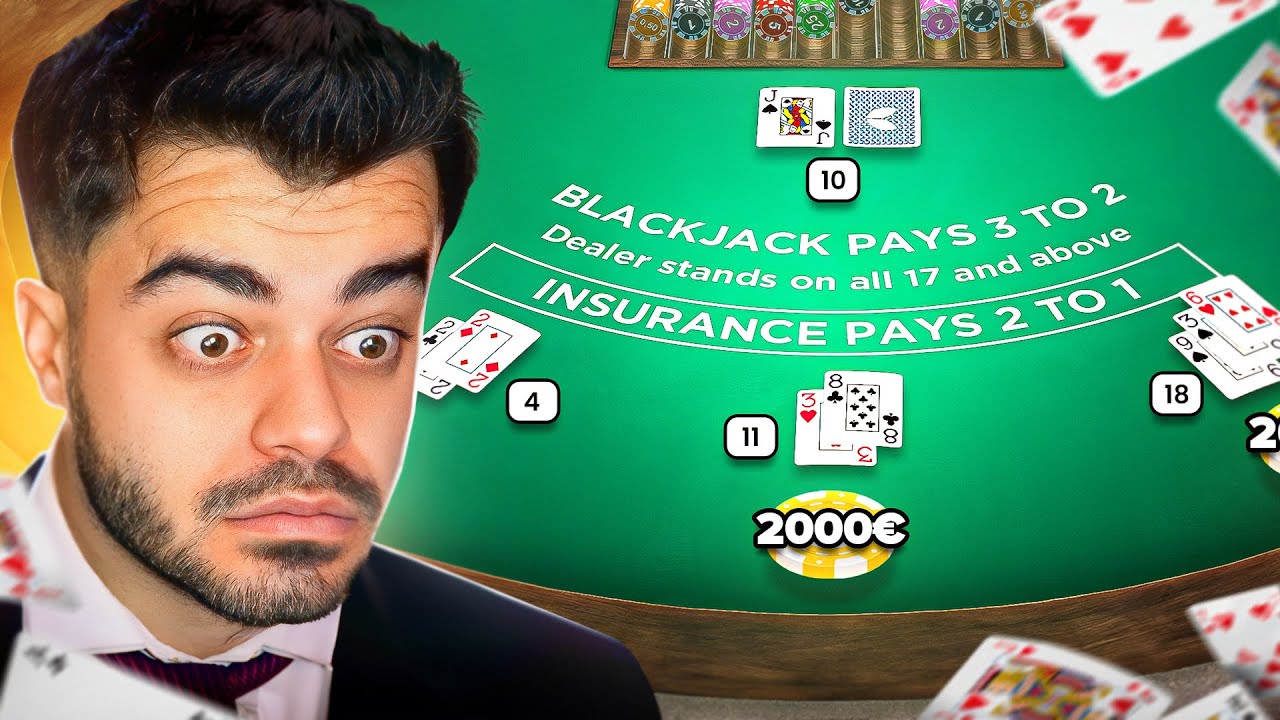 JE WIN 100% DES MAINS DANS CETTE SESSION DE BLAKJACK *TROP FACILE*