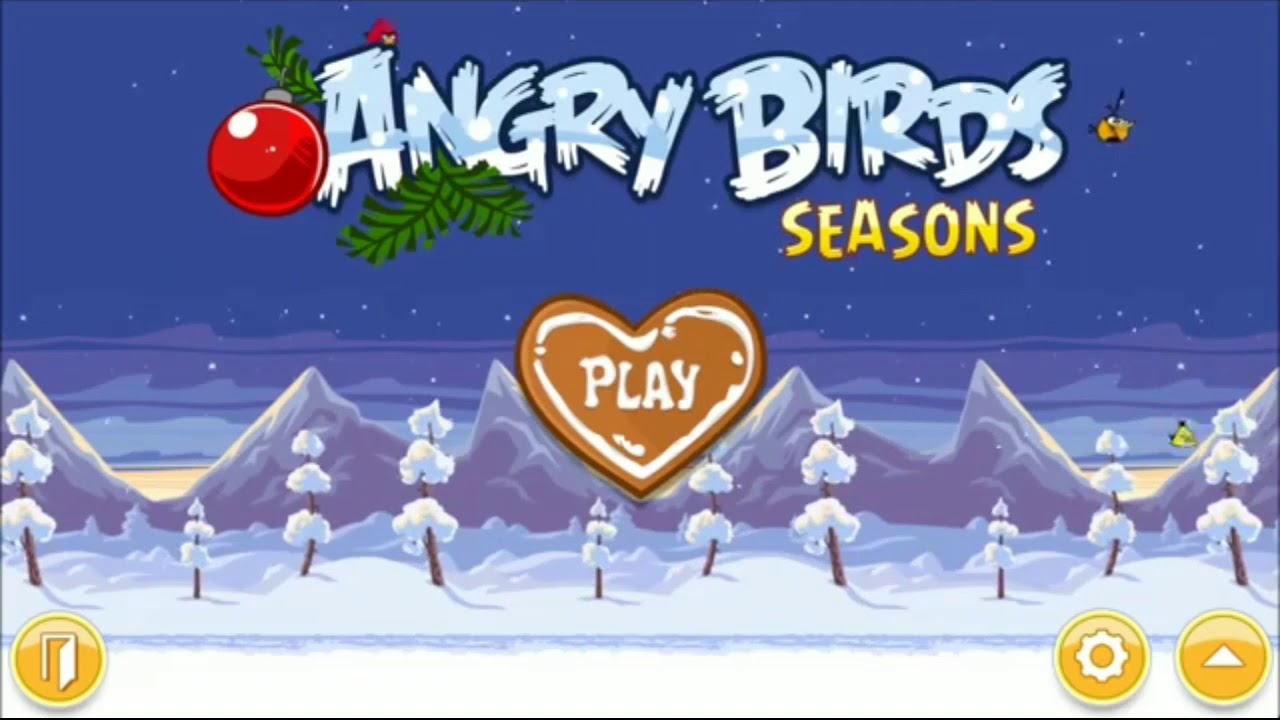 Angry Birds Seasons - Wreck The Halls 2 Hours!