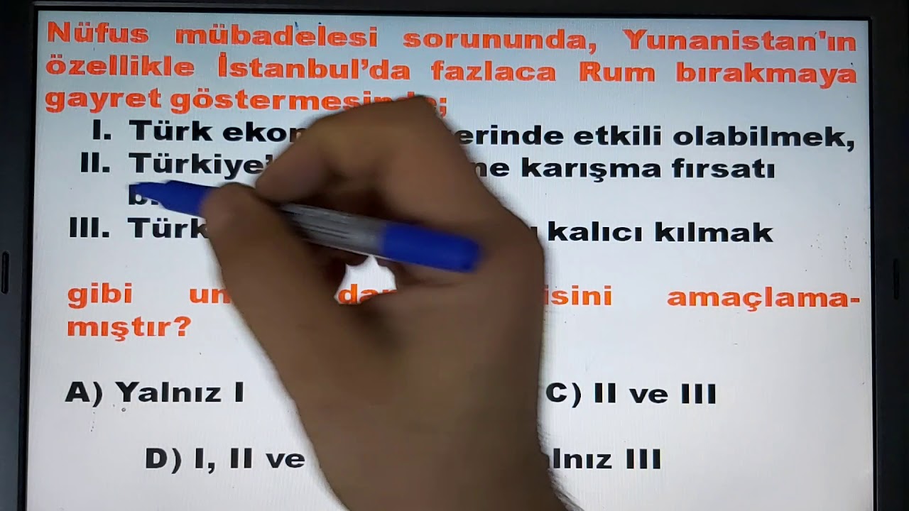 18- DIŞ POLİTİKA SORU ÇÖZÜMÜ KPSS TYT AYT LGS