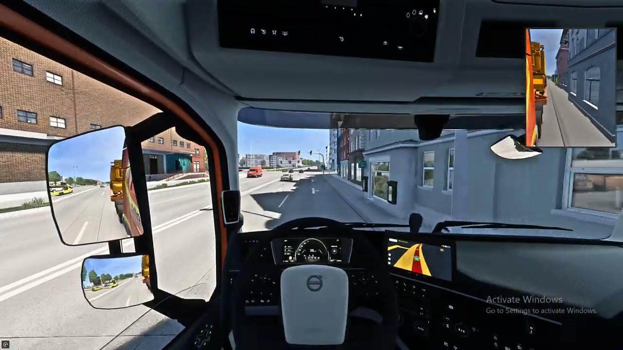 EURO TRUCK SIMULATOR 2. VOLVO FH V 6X4 LOW LOADER  AR5500M. (PART 3/3)