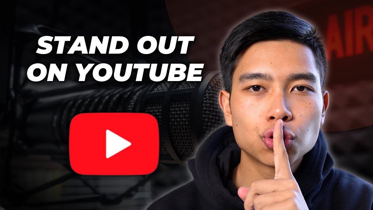 How to STAND OUT on YouTube: First, Best or Different