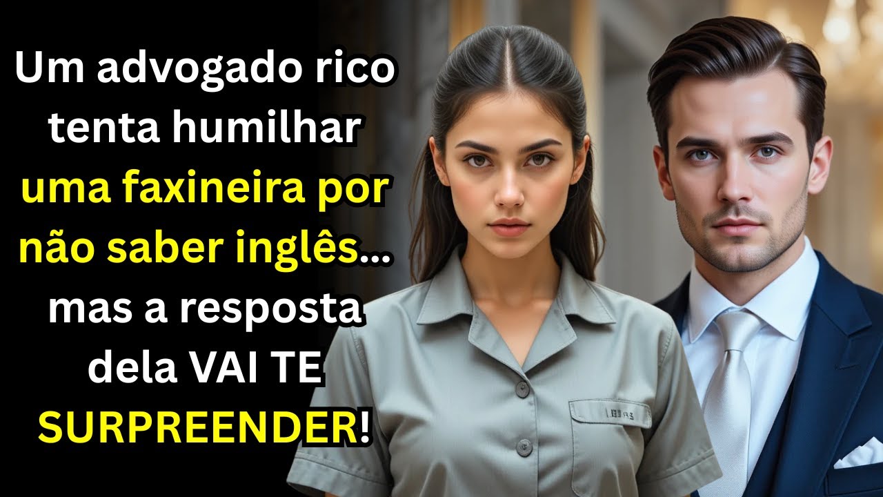 Se é tão esperto, traduza! Advogado milionário zombou da faxineira—e ficou em choque.