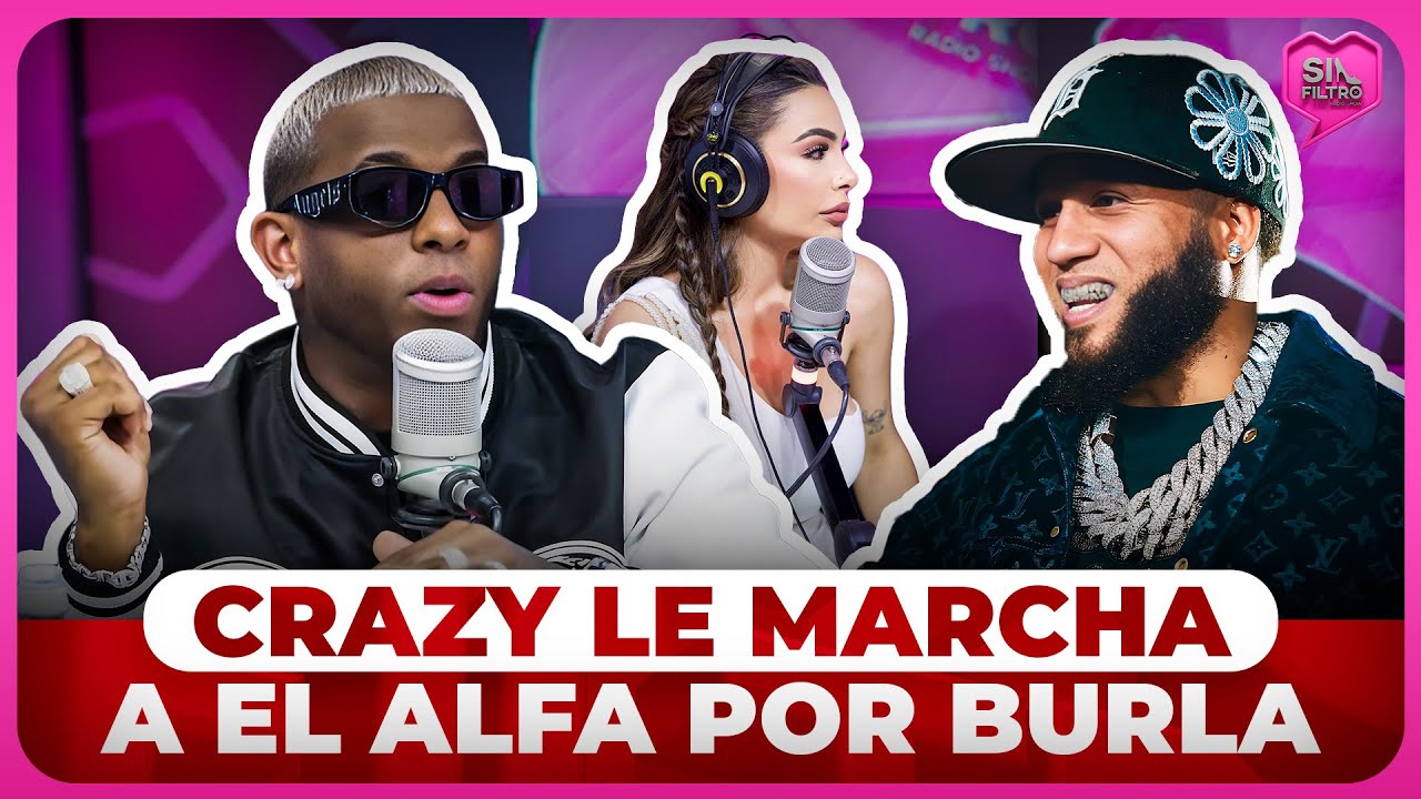 CRAZY DESIGN LE MARCHA A EL ALFA POR BURLA SOBRE SANDRA BERROCAL