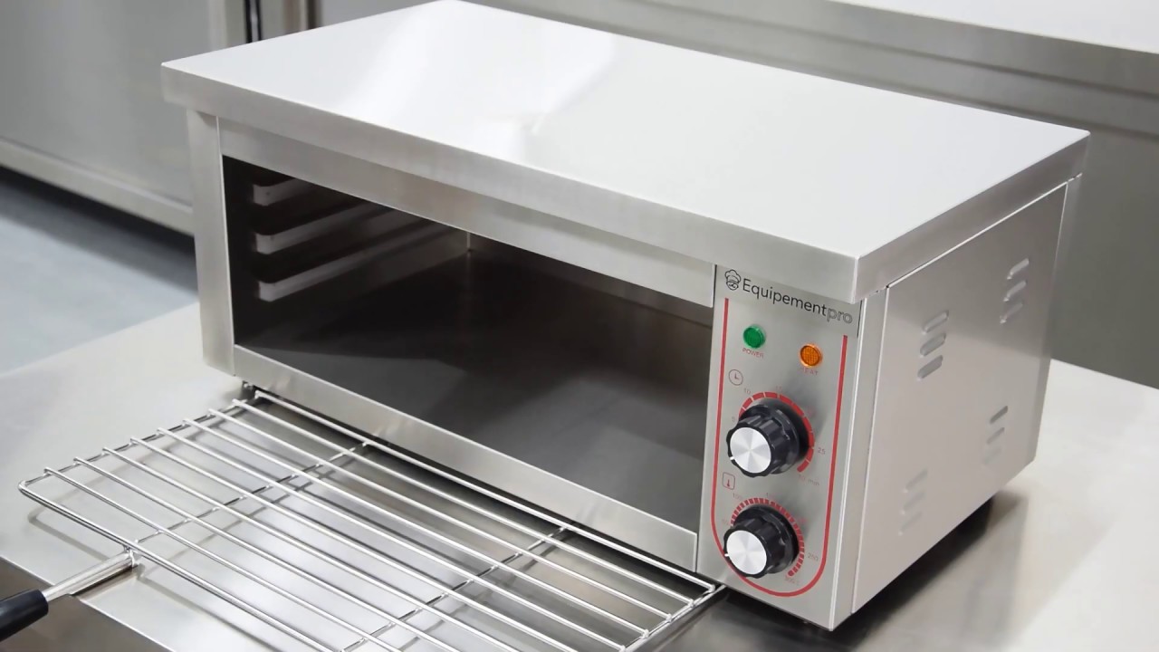 Salamandre professionnelle en acier inoxydable - [ES-957] - Equipementpro