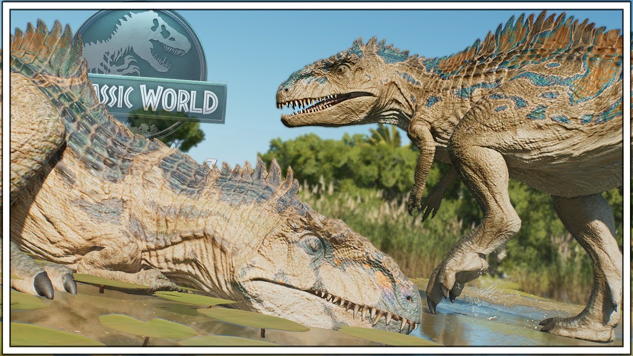 Семья гиганотозавров попадает в экосистему... | Jurassic World Evolution 3 [Эпизод 3]