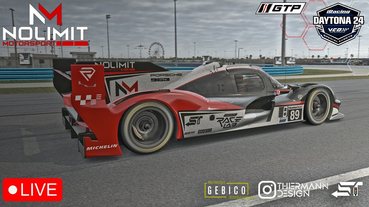 #iracing 24h Daytona | Team Porsche 963 GTP | Part 1 Fail