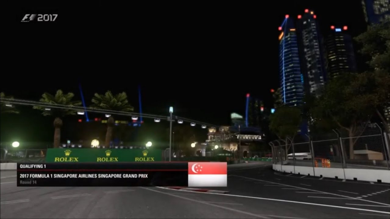 F1 2017 [PS4] Career | Season 1 | Singapore | Qualifying