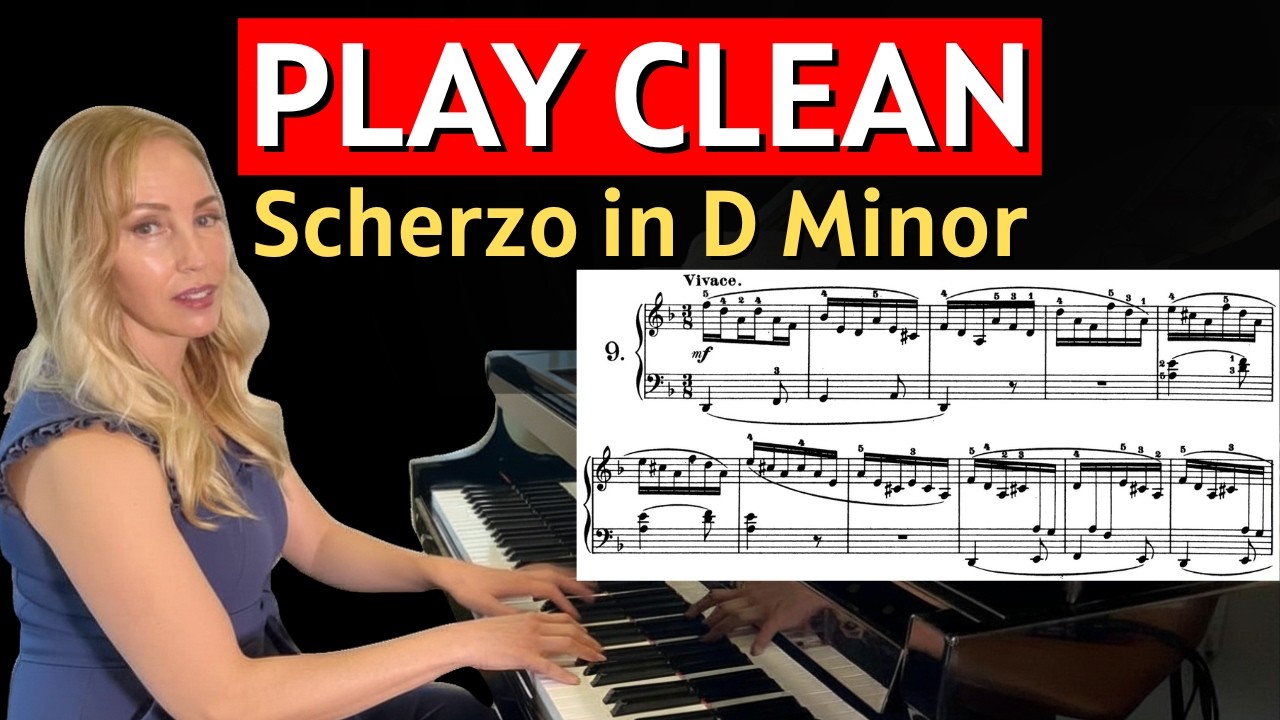 How To Play Gurlitt Scherzo in D Minor | Piano Tutorial