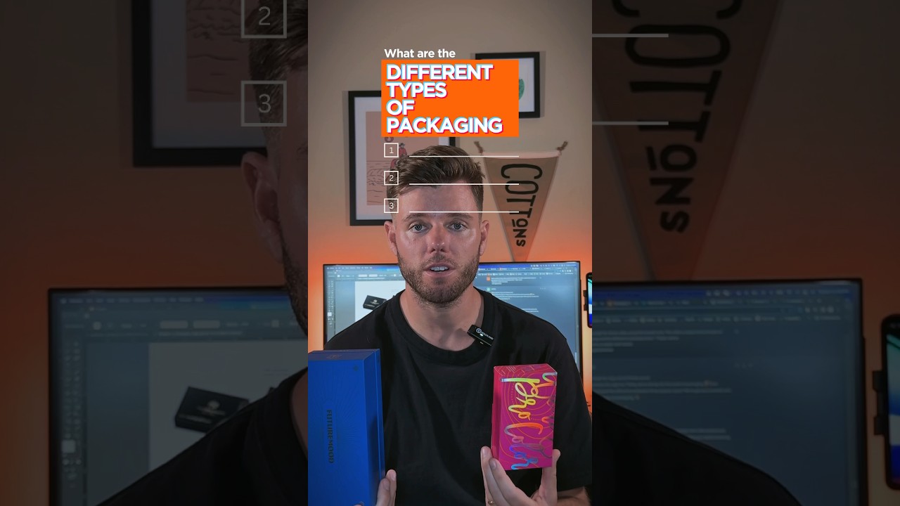 What are the 3 types of paper packaging? #packaging #packagingdesign #design