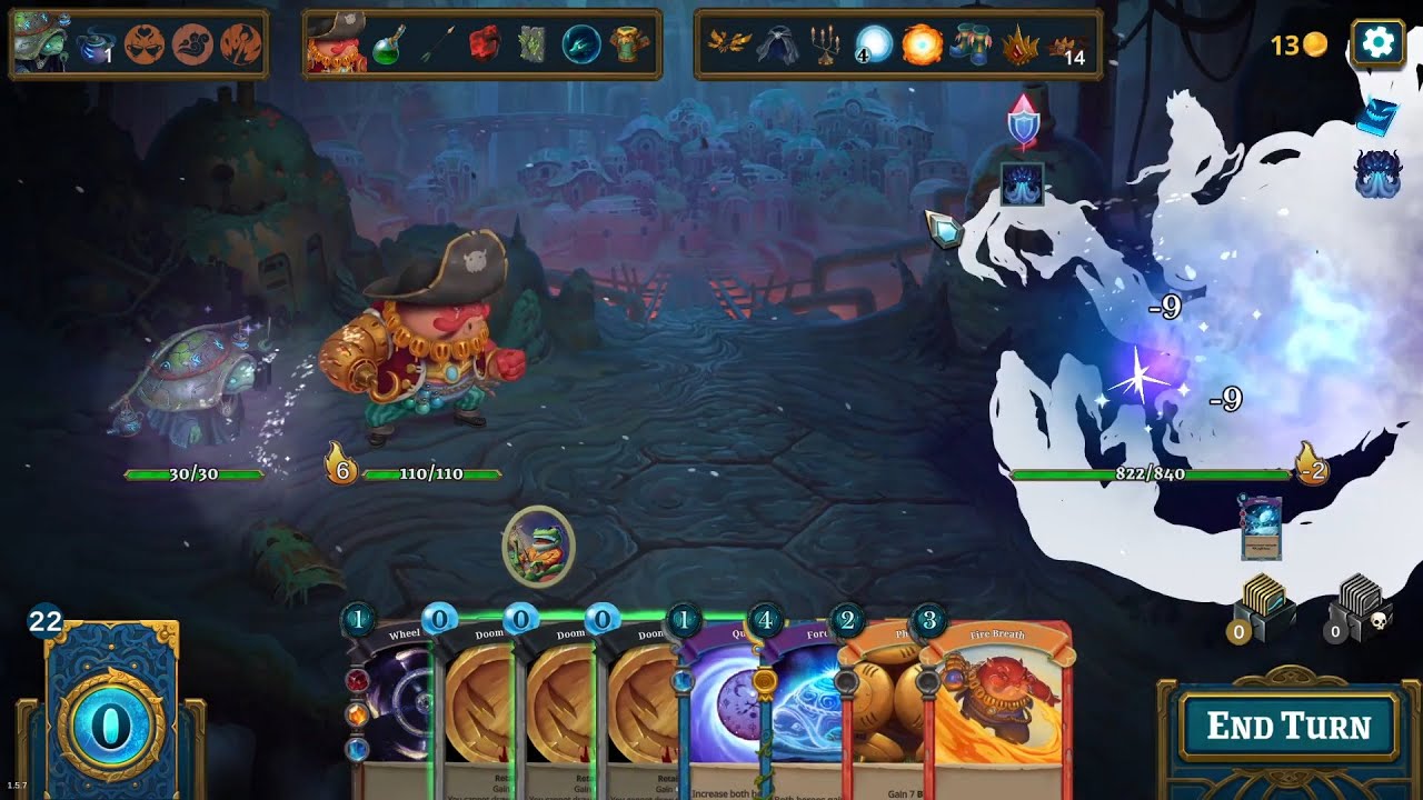 Roguebook Epilogue 15, Aurora/Sorocco: Hailstorm Shaman vs Greed